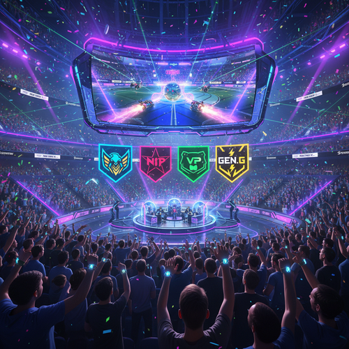 RLCS 2025 Group Stage Explodes with Debuts from ROC Esports, NiP, Virtus.pro, and Gen.G!