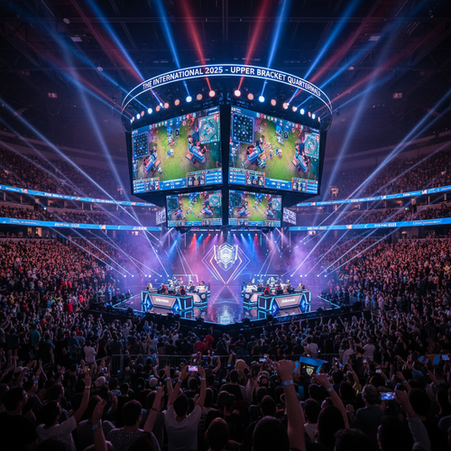Dota 2 The International 2025: Epic Upper Bracket Quarterfinals Ignite the Battle at Barclays Arena
