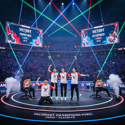 Paper Rex Stuns G2 in Thrilling VALORANT Champions Paris Playoffs Opener!