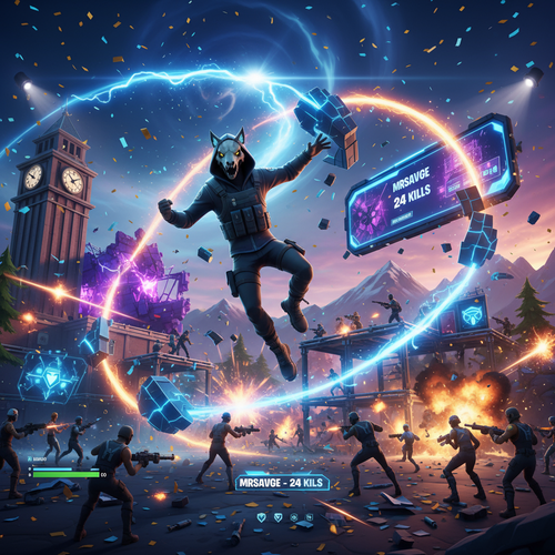 Fortnite Icon Series Welcomes MrSavage: New Skin Launches Today!