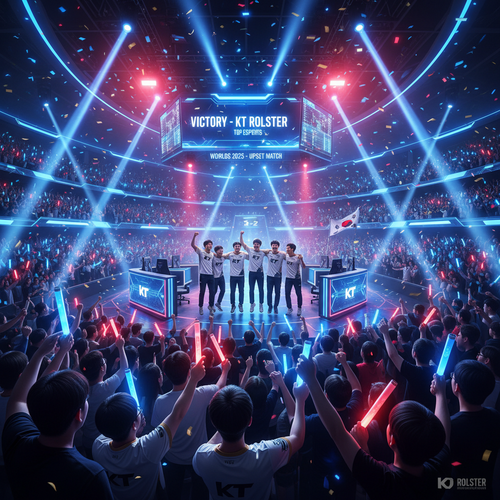 KT Rolster Shocks Top Esports in Thrilling Worlds 2025 Group Stage Clash