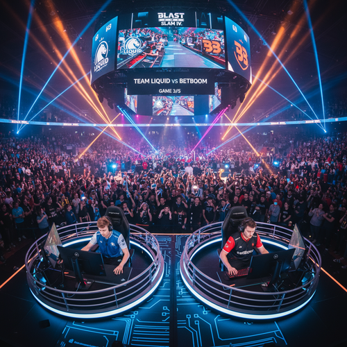 CS2 BLAST Slam IV: Team Liquid and BetBoom Kick Off with Dominant Early Wins