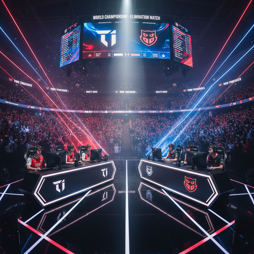 T1 vs 100 Thieves at League of Legends Worlds 2025: Clash of Legends and Survival