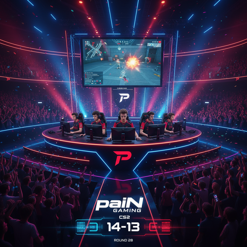 paiN Gaming Stuns the CS2 World with Epic Win at PGL Masters Bucharest 2025 Opener