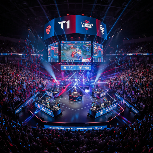T1 vs Anyone’s Legend Shatters Viewership Records at Worlds 2025!